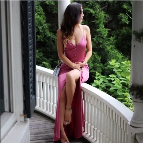 Reformation Dresses & Skirts - Reformation Cabot Cerise Maxi Slip Dress